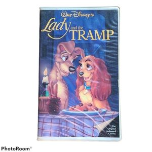 Disney's Lady and the Tramp Black Diamond VHS